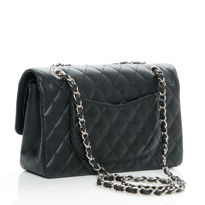 Chanel Caviar Quilted Medium Double Flap Black 3 of 7