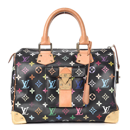Louis Vuitton Monogram Multicolor Speedy 30 Black 1 of 11