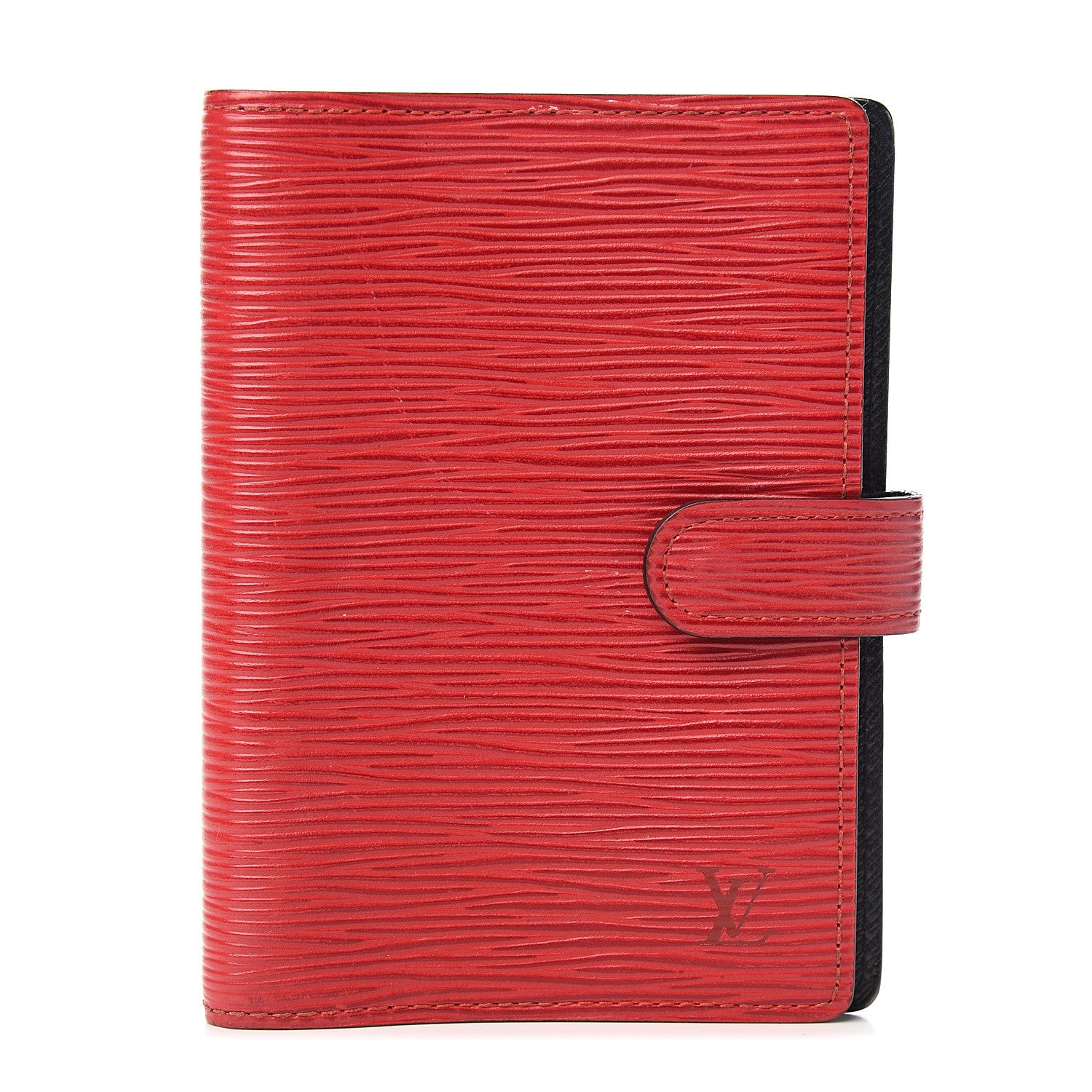 Louis Vuitton Epi Small Ring Agenda Cover Castillan Red 1 of 8