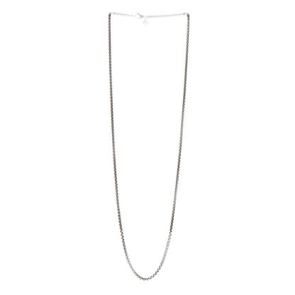 David Yurman Sterling Silver 14K Yellow Gold 3.6mm Medium Box Chain Necklace 32" 3 of 6