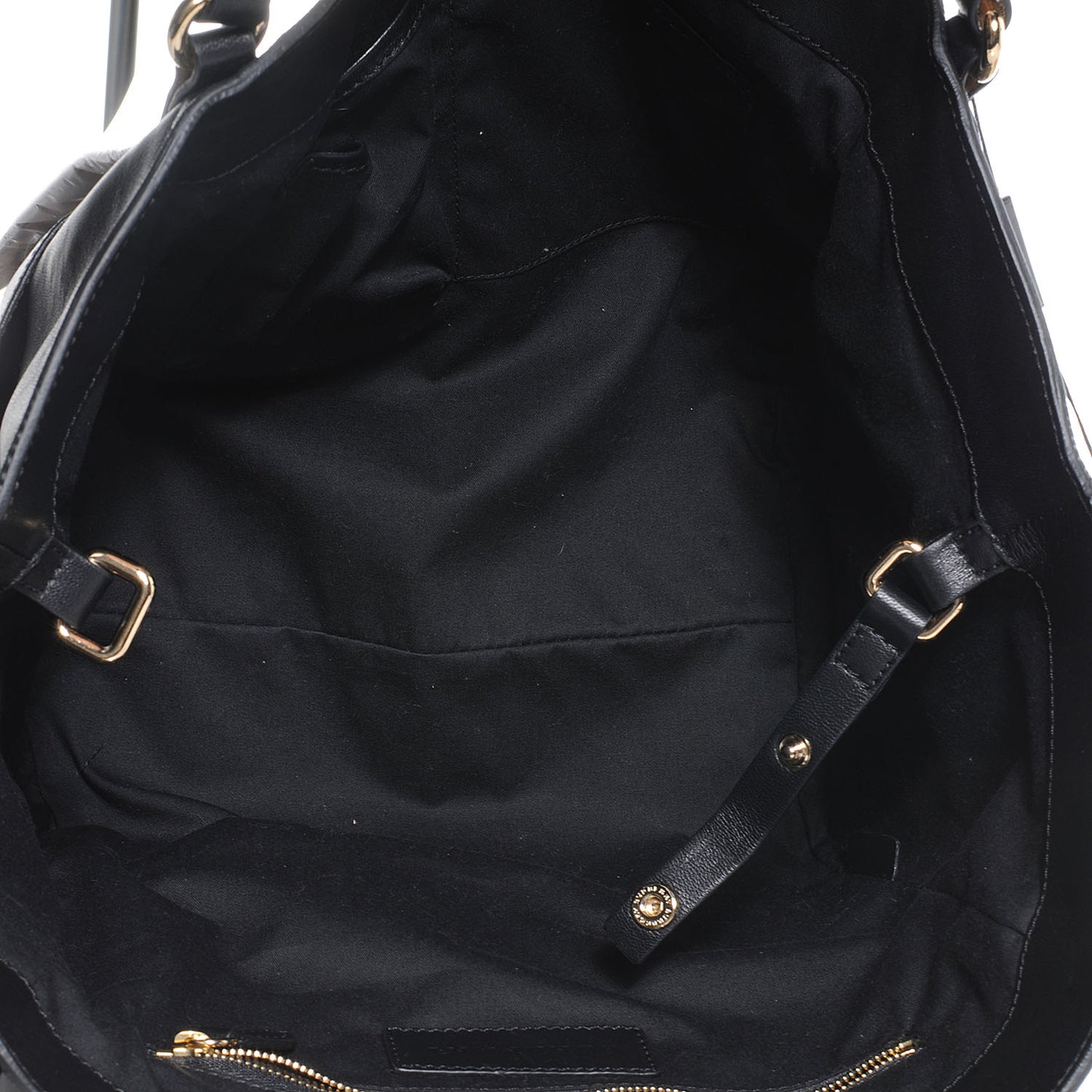 Lambskin Small Canterbury Tote Black