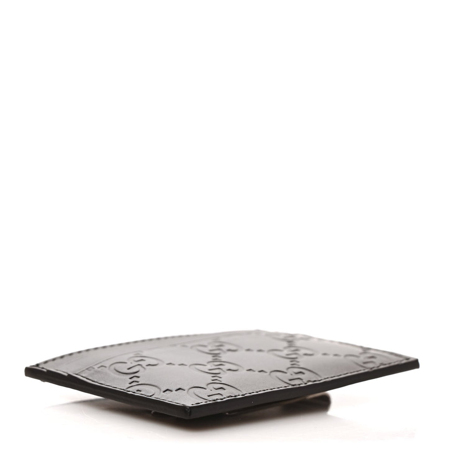 Microguccissima Card Holder Money Clip Black