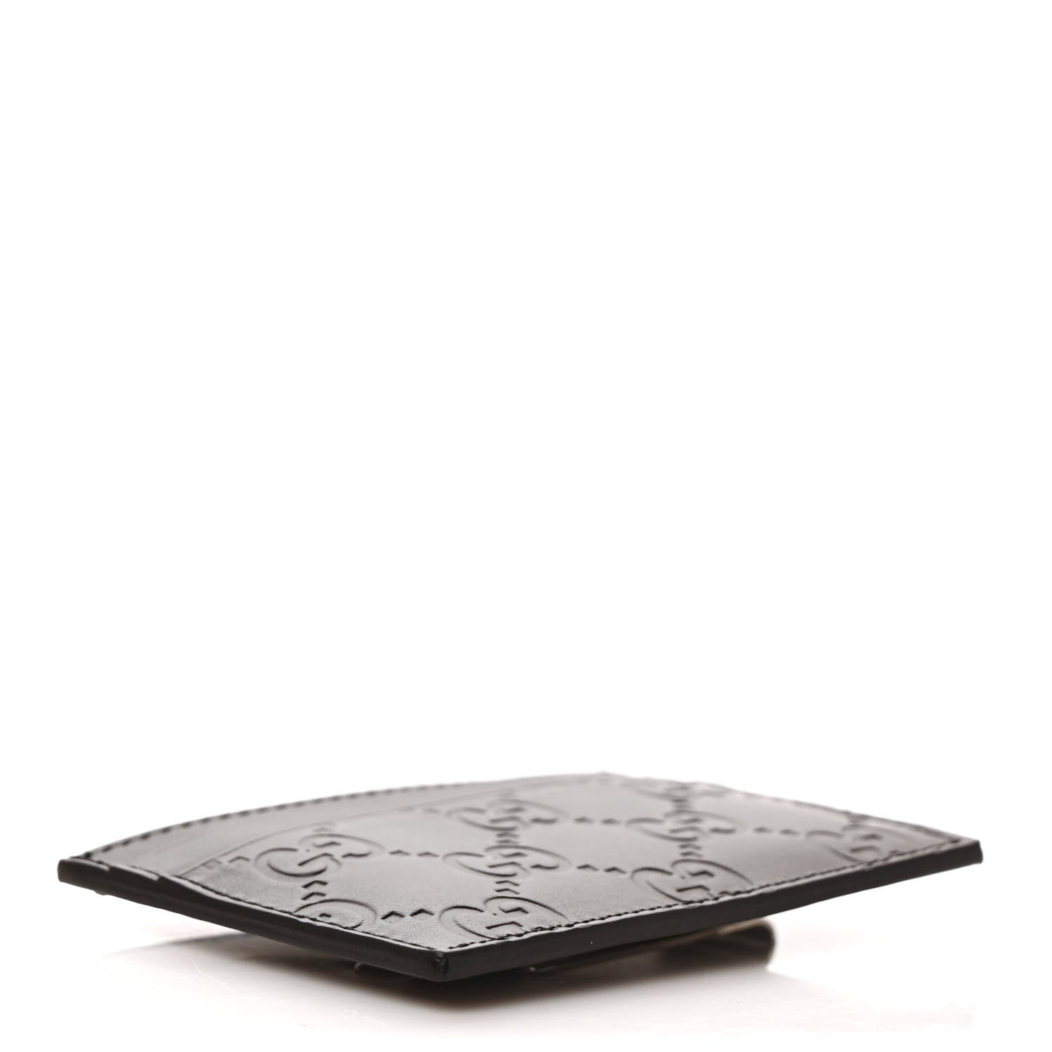 Gucci Microguccissima Card Holder Money Clip Black 4 of 6