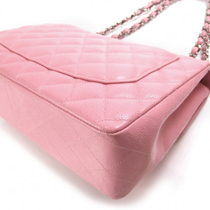Chanel Caviar Jumbo Classic Flap Pink 5 of 12