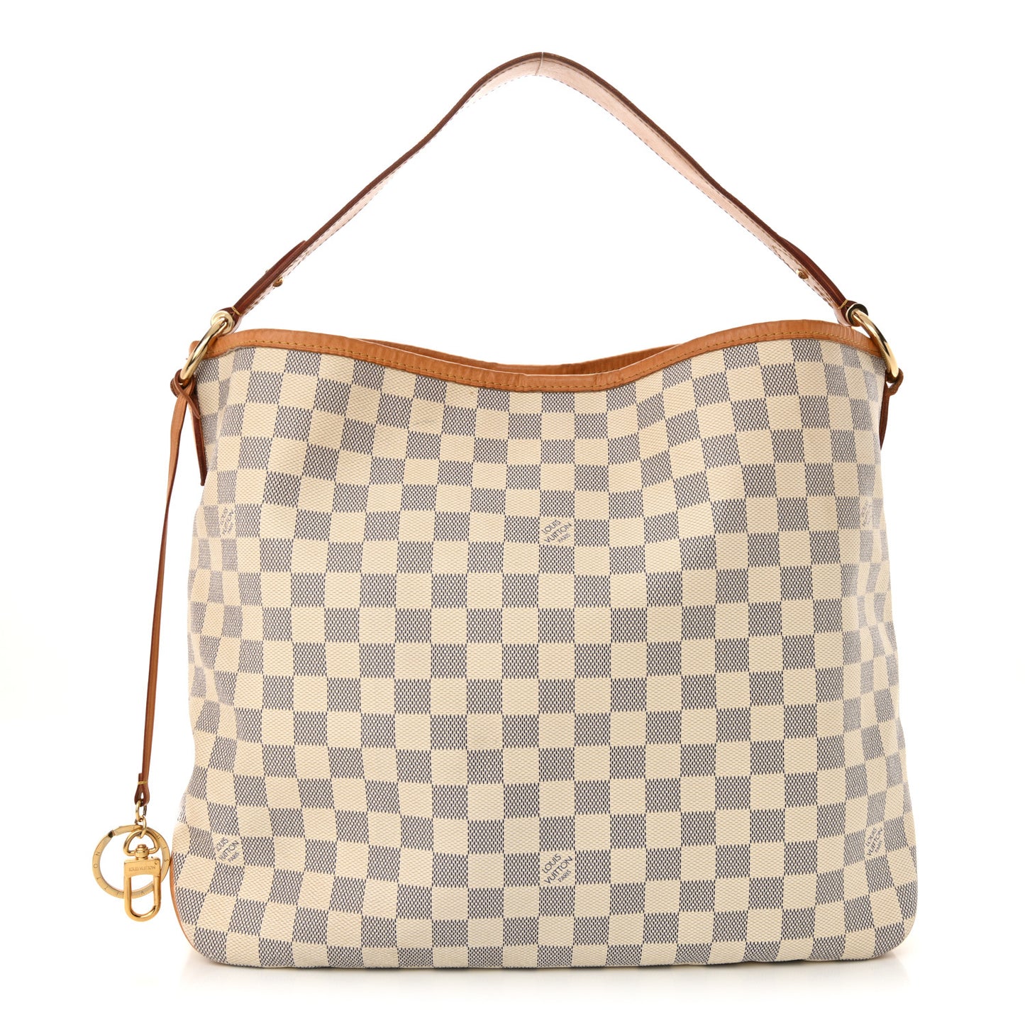 Damier Azur Delightful MM Rose Ballerine
