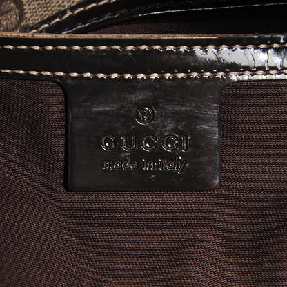 Gucci GG Plus Monogram Large Joy Shoulder Bag Dark Brown 7 of 7