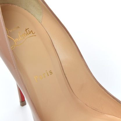 Christian Louboutin Patent Corneille 100 Pumps 38 Nude 10 of 14