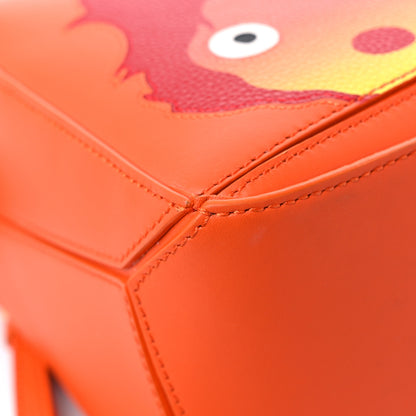 Loewe X HOWLS MOVING CASTLE Satin Calfskin Small Calcifer Puzzle Orange 6 of 13