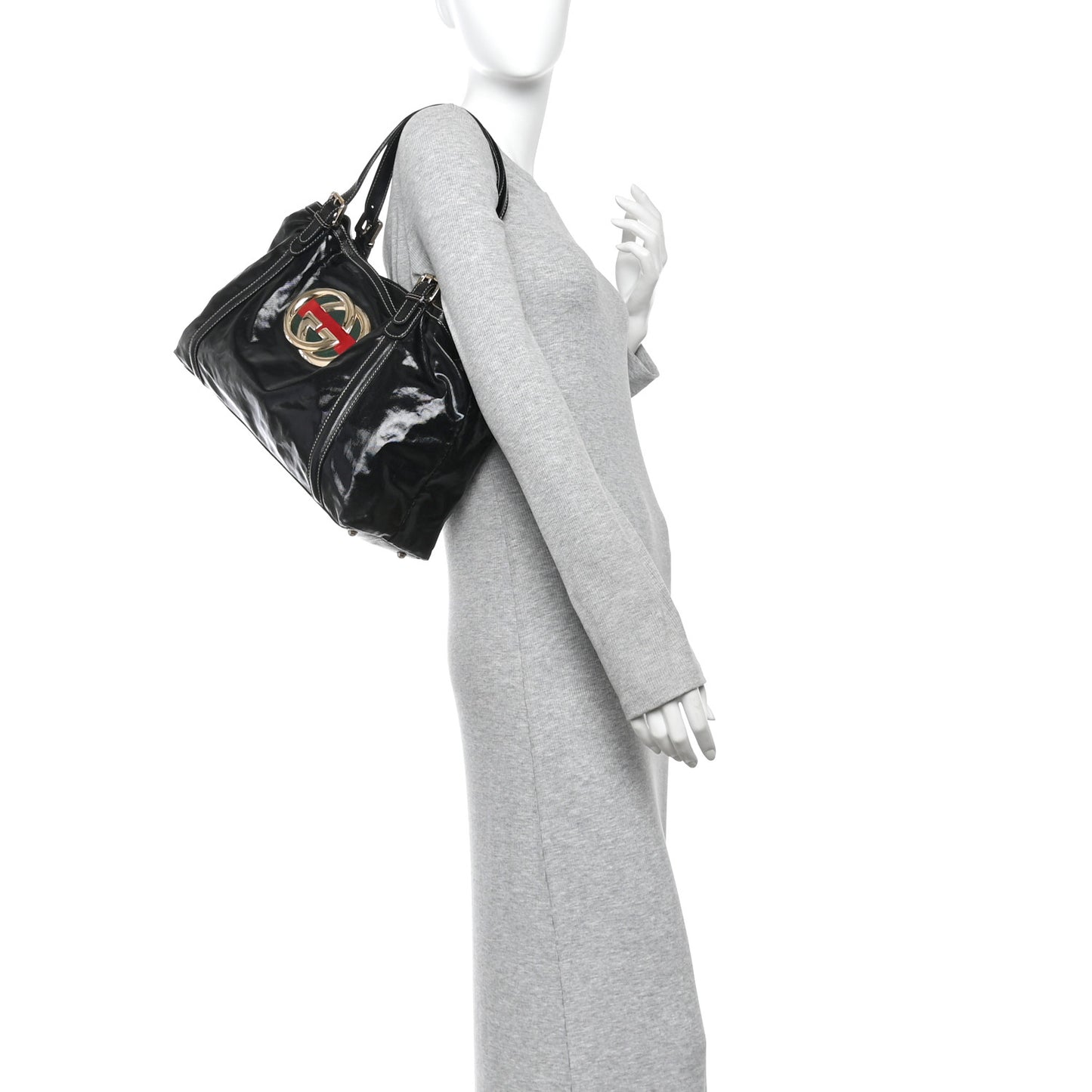 Dialux Medium Britt Tote Black