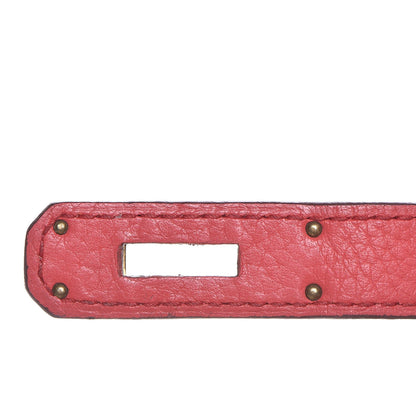 Hermes Taurillon Clemence Birkin 35 Bougainvillea 20 of 33