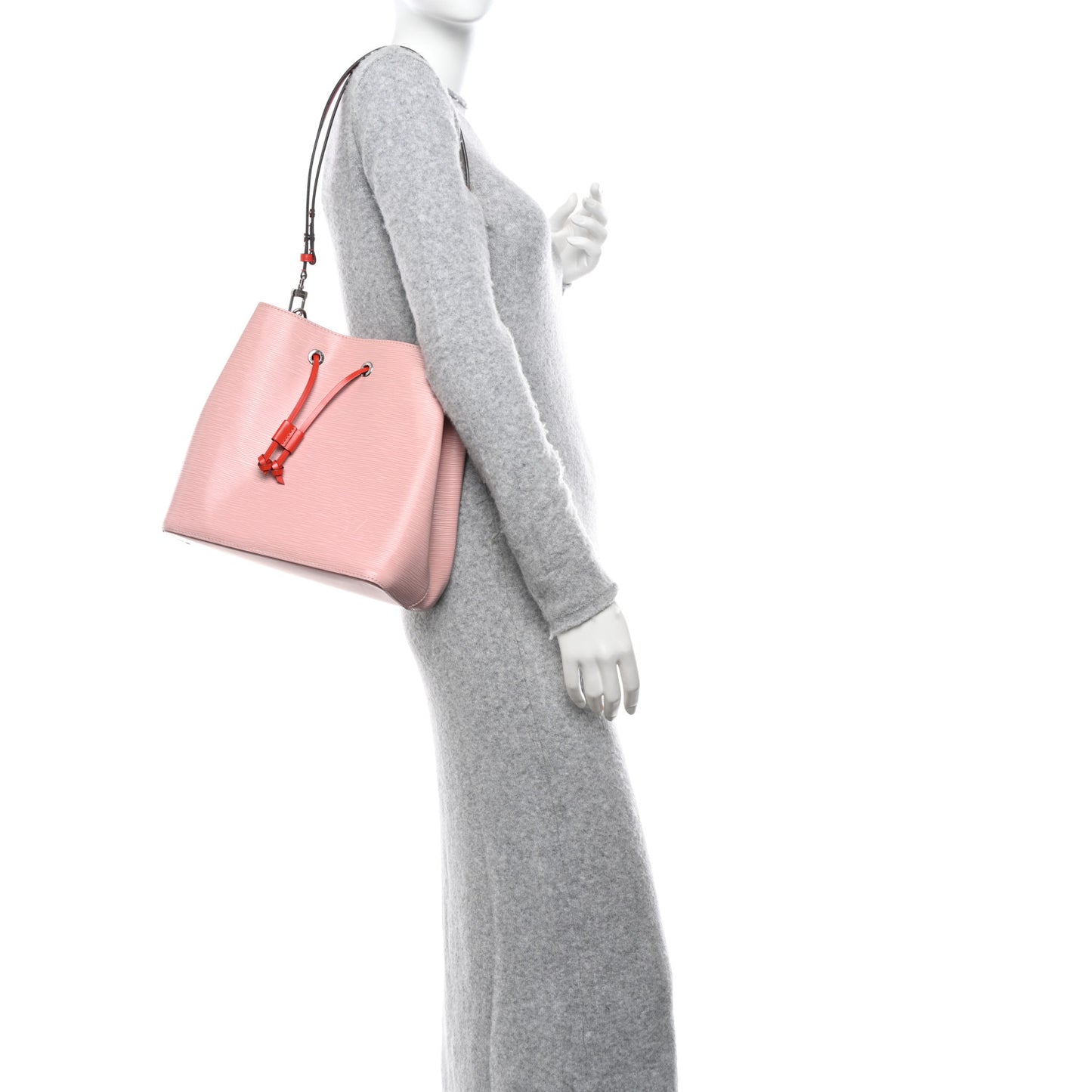 LOUIS VUITTON Epi Neonoe BB Rose Ballerine