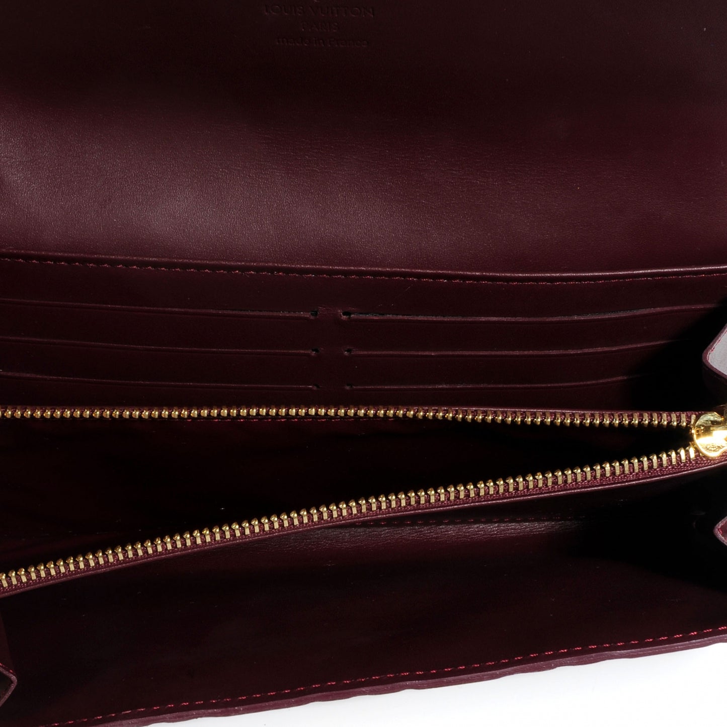 Vernis Sarah Wallet Rouge Fauviste