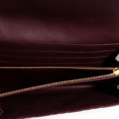 Louis Vuitton Vernis Sarah Wallet Rouge Fauviste 8 of 9
