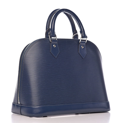 Louis Vuitton Epi Alma PM Indigo 3 of 11