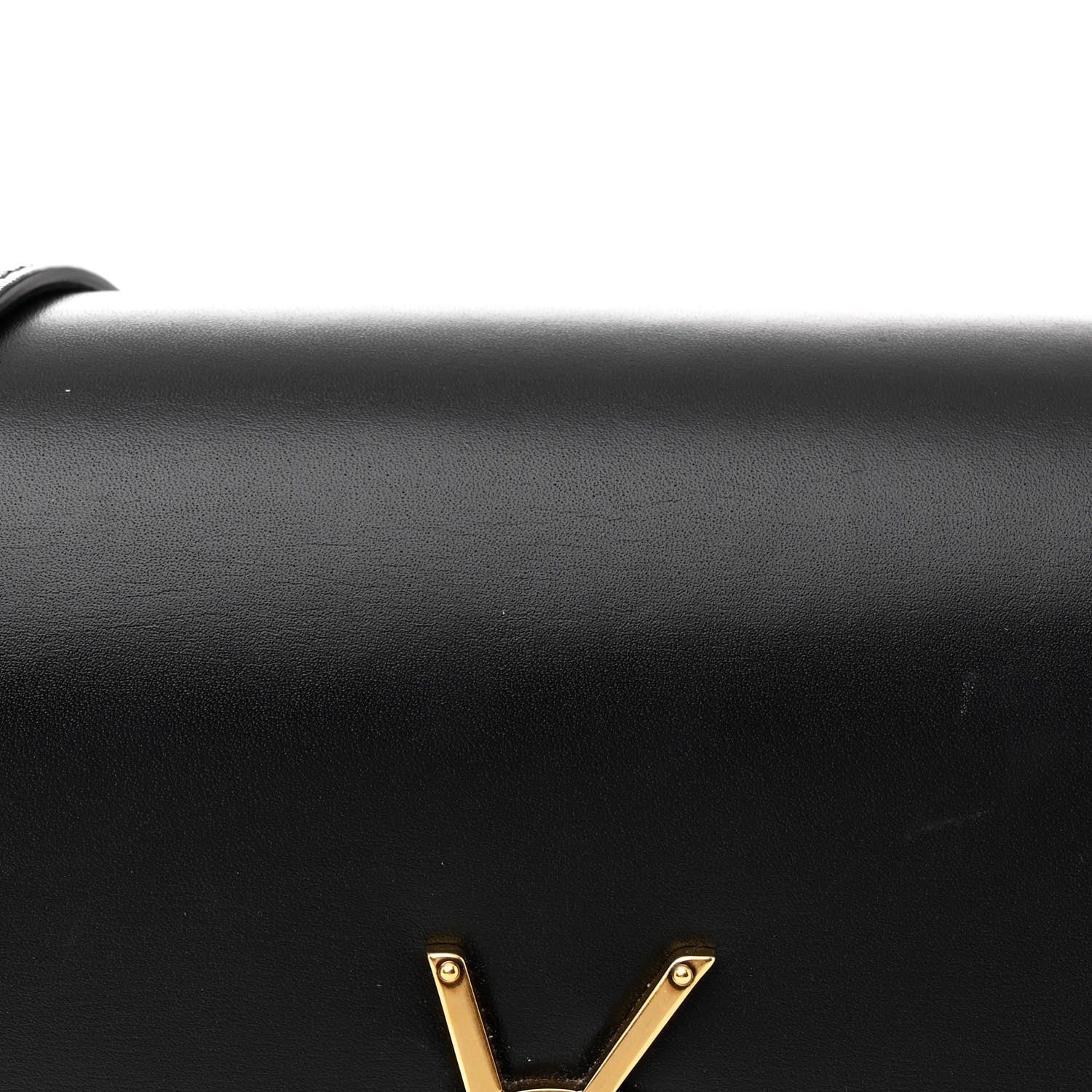 Saint Laurent Box Calfskin Monogram Medium Solferino Satchel Black 8 of 10