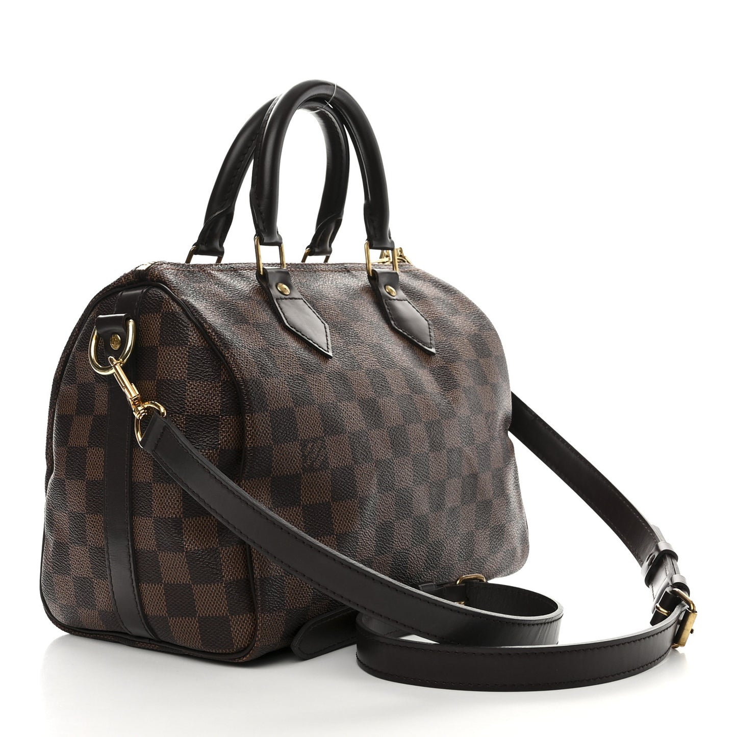 Damier Ebene Speedy Bandouliere 25