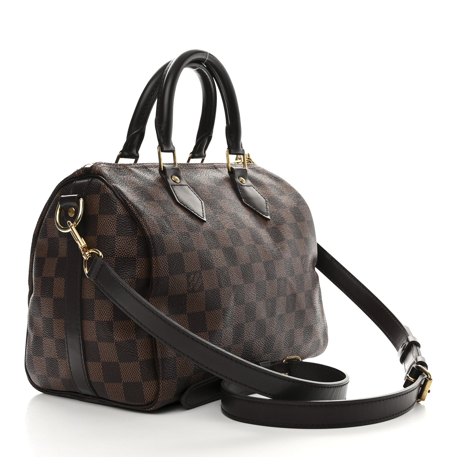 Louis Vuitton Damier Ebene Speedy Bandouliere 25 3 of 10