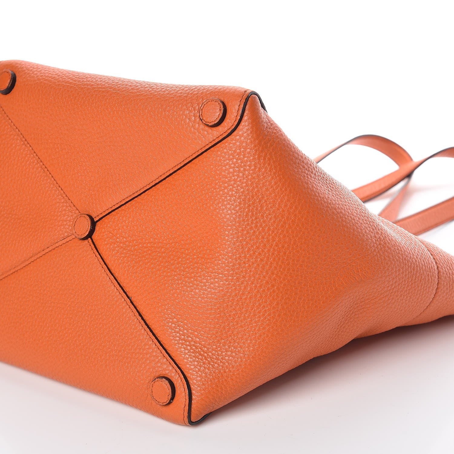 Prada Vitello Daino Tote Papaya 6 of 11