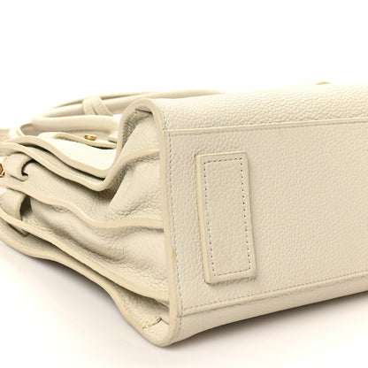 Saint Laurent Grained Calfskin Baby Sac De Jour Souple Ivory 9 of 10