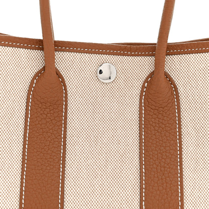 Hermes H Viking Negonda Neo Garden 23 Ecru Beige Gold 8 of 11
