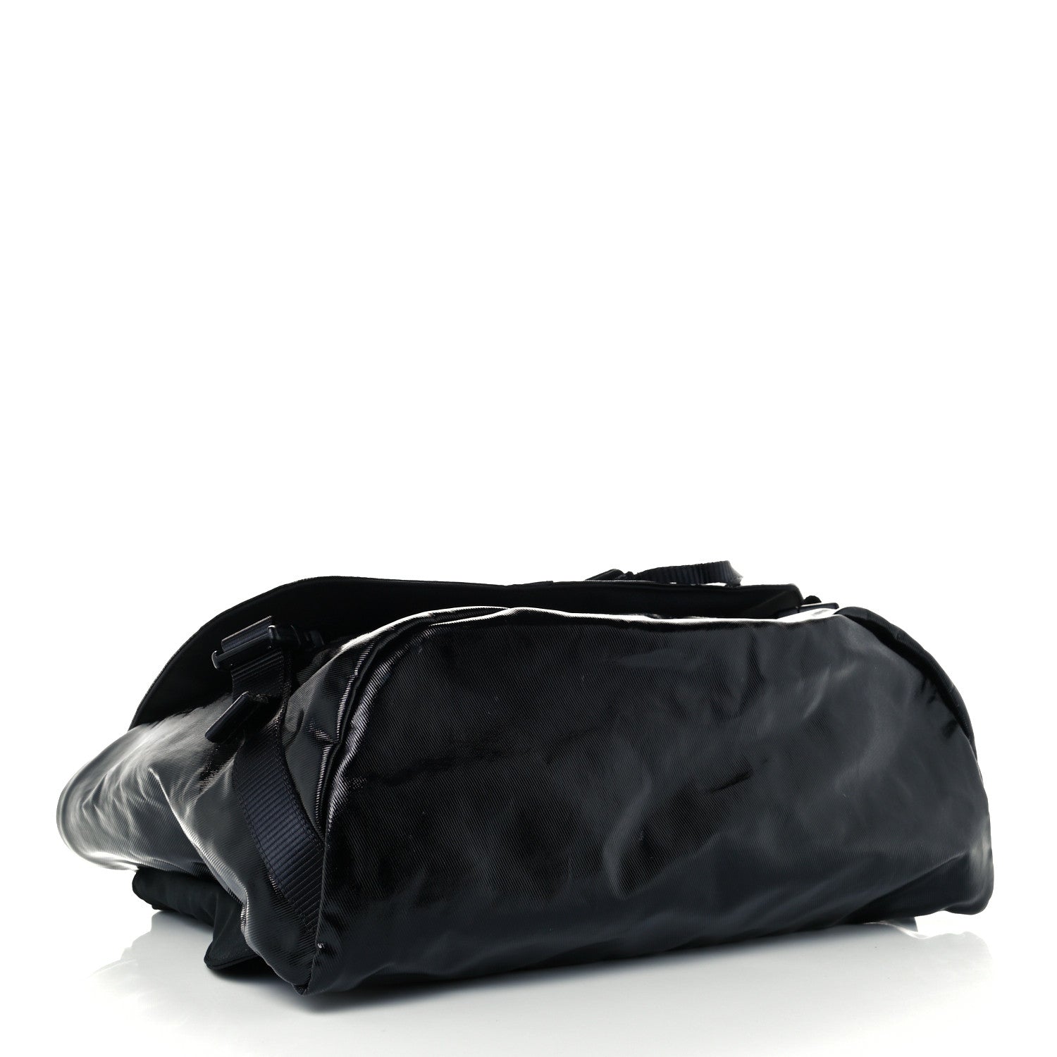 Chanel Coated Canvas Sport Messenger Black 3 of 8