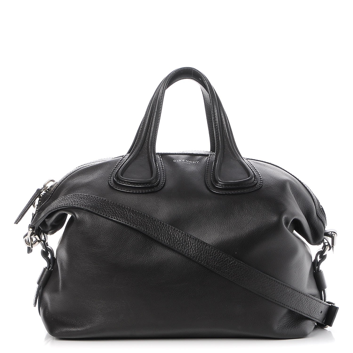 Givenchy Waxy Grained Calfskin Medium Nightingale Black 1 of 8