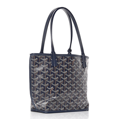 Goyard Goyardine Reversible Mini Anjou Navy 4 of 11