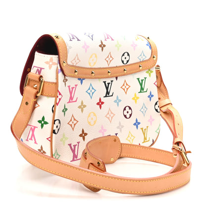 Louis Vuitton Monogram Multicolor Sologne White 3 of 9