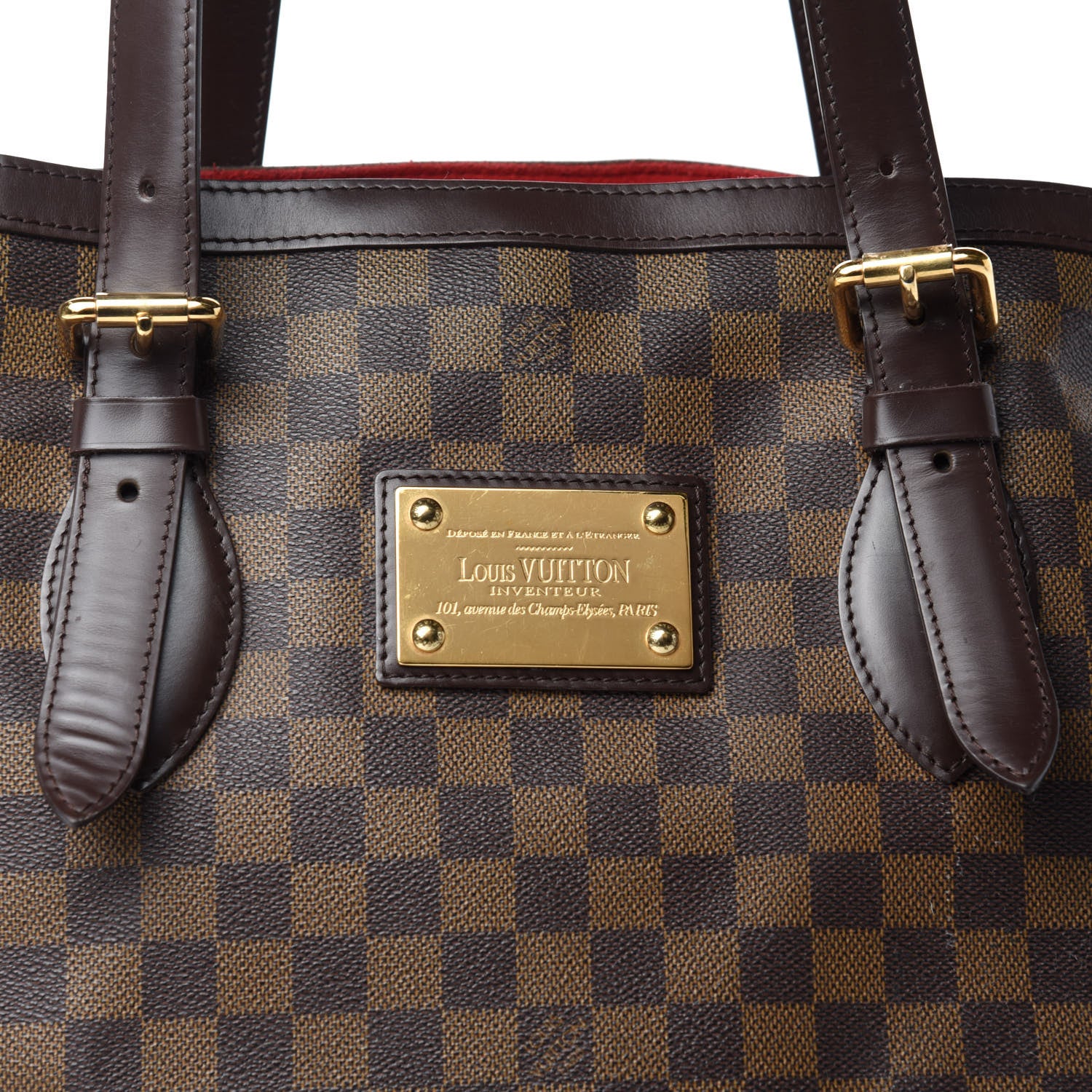 Louis Vuitton Damier Ebene Hampstead GM 11 of 11