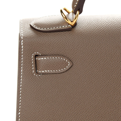 Hermes Epsom Kelly Sellier 28 Etoupe 22 of 39