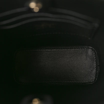 Valentino Garavani Pebbled Calfskin Rockstud North-South Crossbody Bag Black 5 of 8