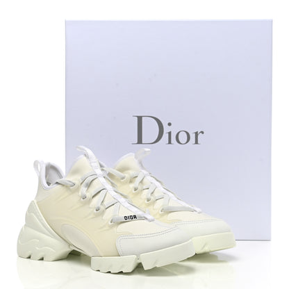 Christian Dior Technical Fabric Rubber Womens D-Connect Sneakers 36.5 White 9 of 9