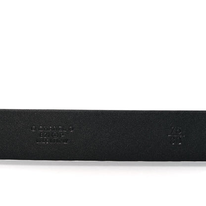 Chanel Calfskin CC Belt 75 30 Black 3 of 6