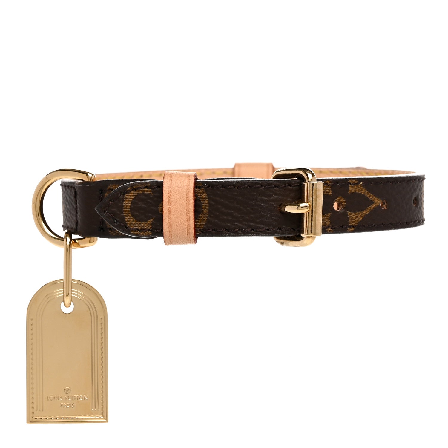 Louis Vuitton Monogram Baxter Dog Collar XS 1938040 – FASHIONPHILE