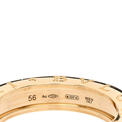 Bulgari 18K Yellow Gold B.Zero1 One-Band Ring 56 7.5 5 of 7