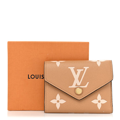 Louis Vuitton Empreinte Monogram Giant Victorine Wallet Arizona Creme 13 of 13