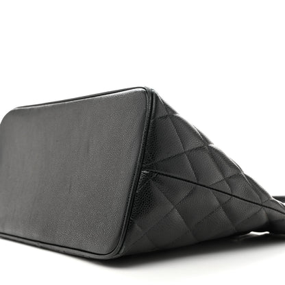 Chanel Caviar Quilted Medallion Tote Black 10 of 16