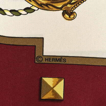 Hermes Silk Keys Les Cles Scarf 90 3 of 5