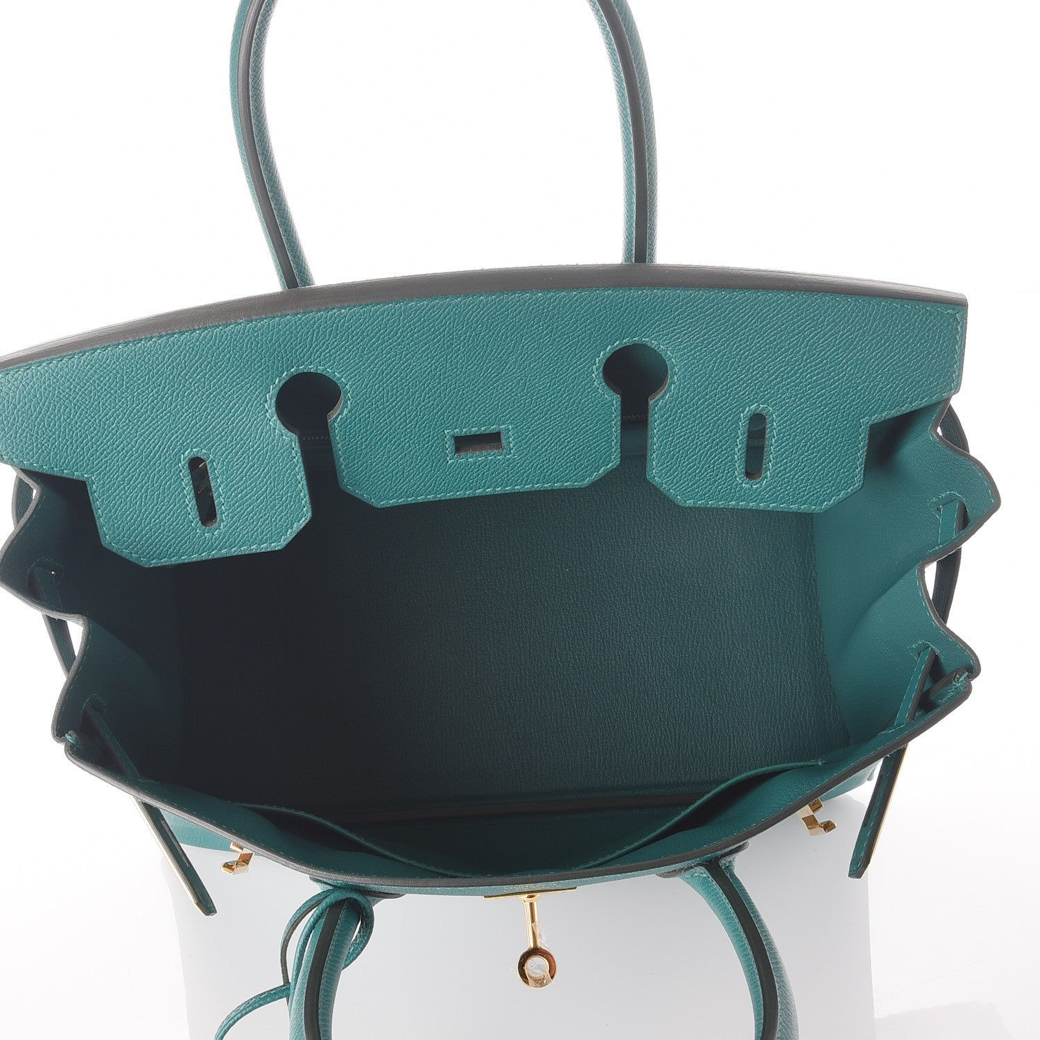 Hermes Epsom Birkin 30 Malachite 7 of 32