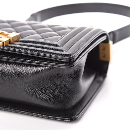 Chanel Caviar Quilted Small Boy Flap Black 6 of 11