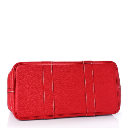 Hermes Negonda Garden Party 30 MM Rouge Casaque 4 of 9