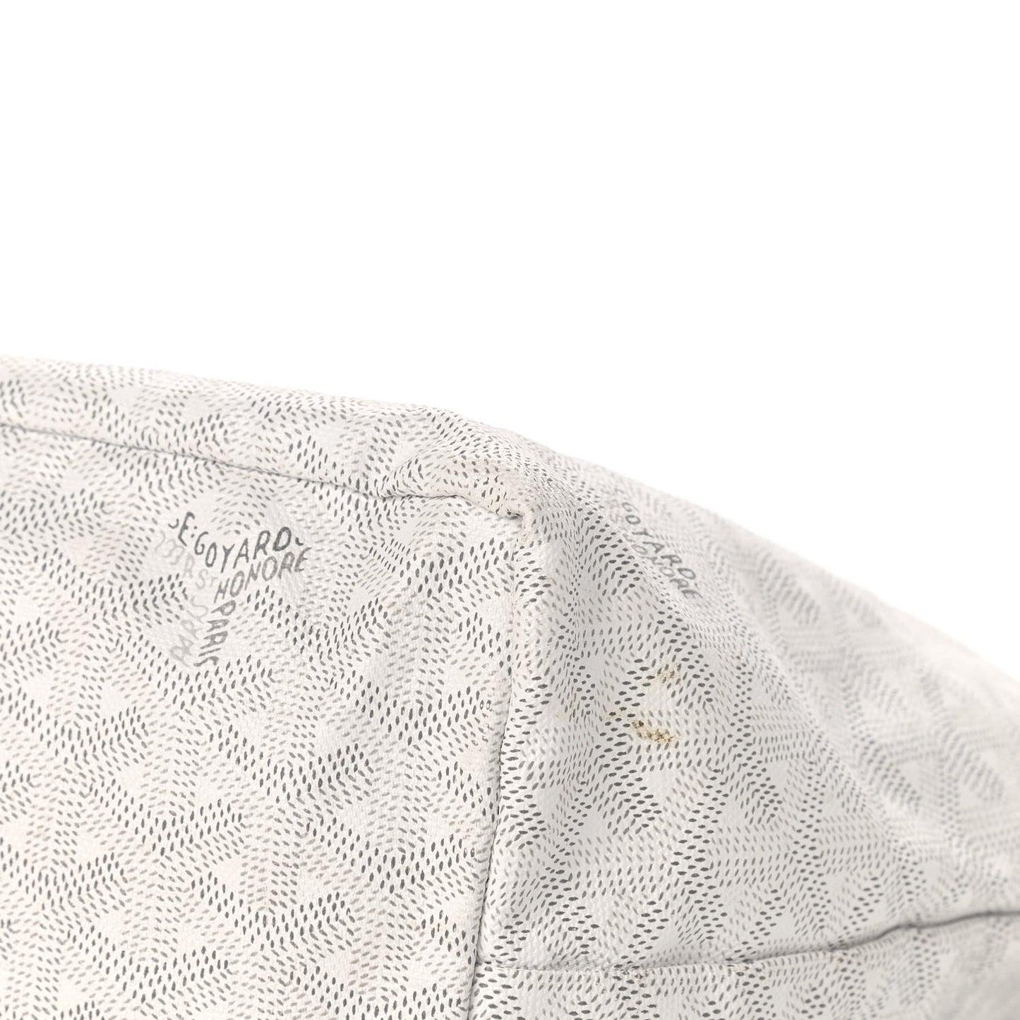 Goyardine Saint Louis PM White