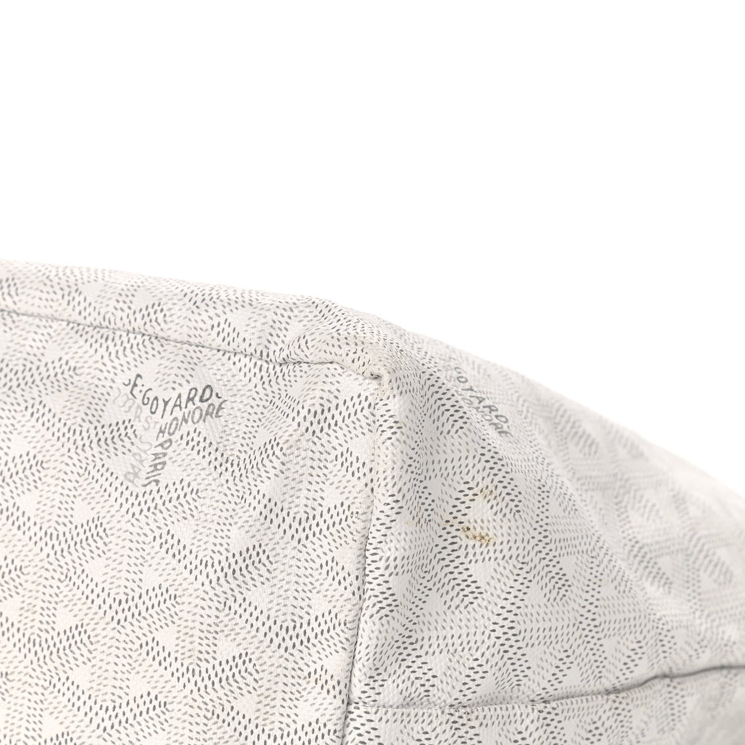 Goyard Goyardine Saint Louis PM White 8 of 26