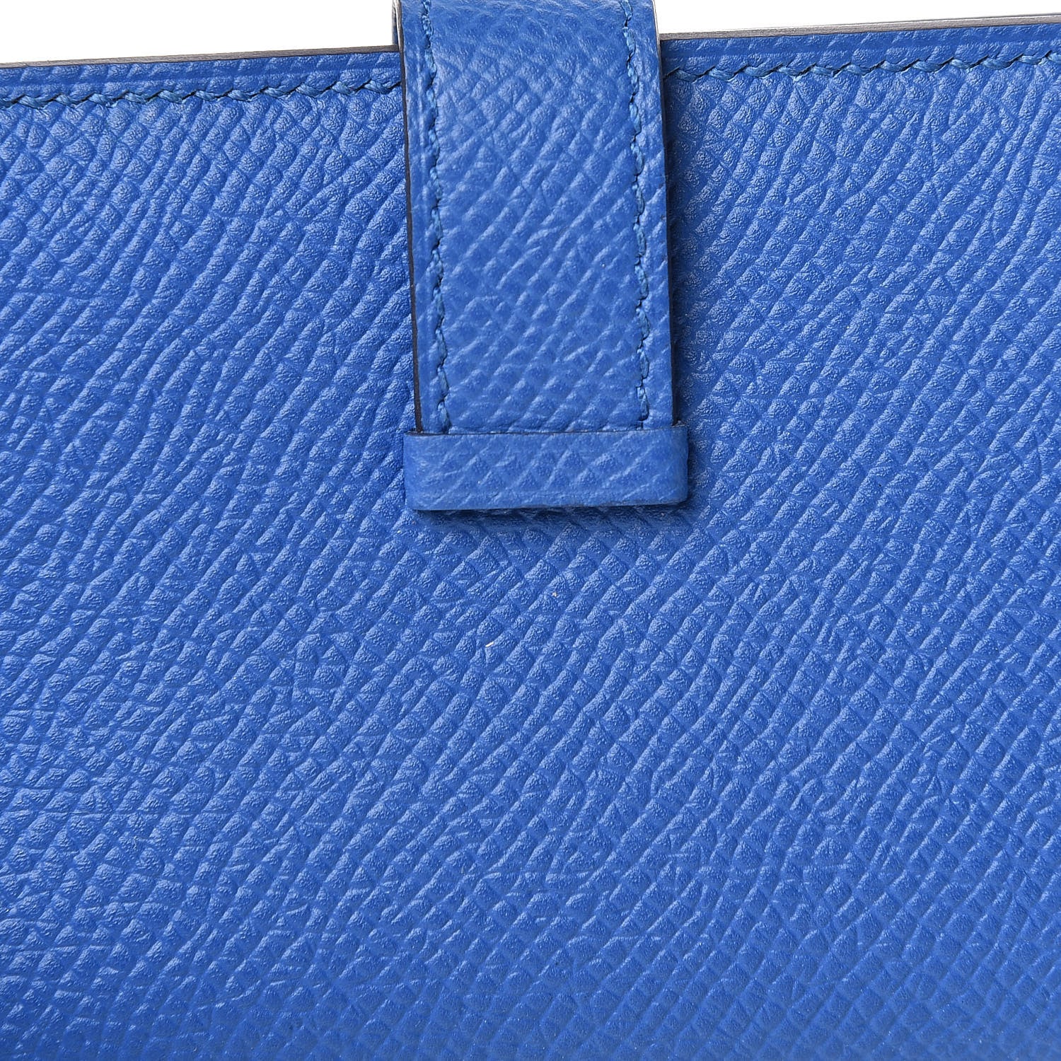 Hermes Epsom Bearn Card Holder Wallet Bleu Zellige 9 of 10