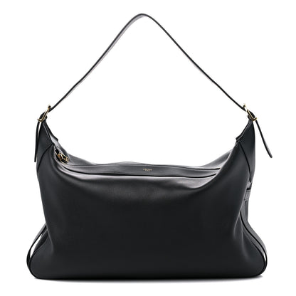 Celine Supple Calfskin Large Romy Shoulder Bag Black 1 of 9