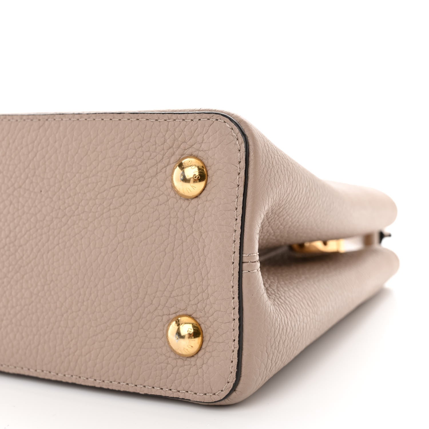 Louis Vuitton Taurillon Capucines PM Galet 9 of 9