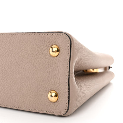 Louis Vuitton Taurillon Capucines PM Galet 9 of 9