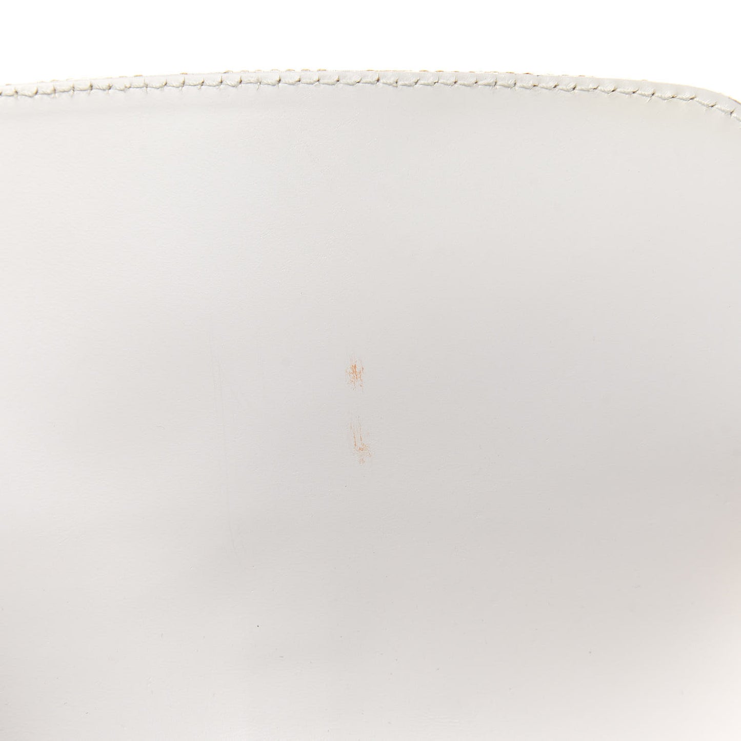 Monogram Small Jackie O Flap Hobo White
