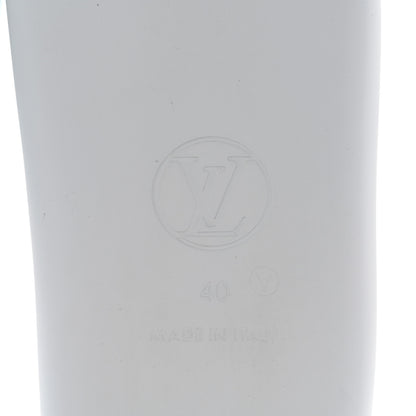 Louis Vuitton Rubber Monogram Embossed Sunbath Flat Mule 40 White 6 of 8