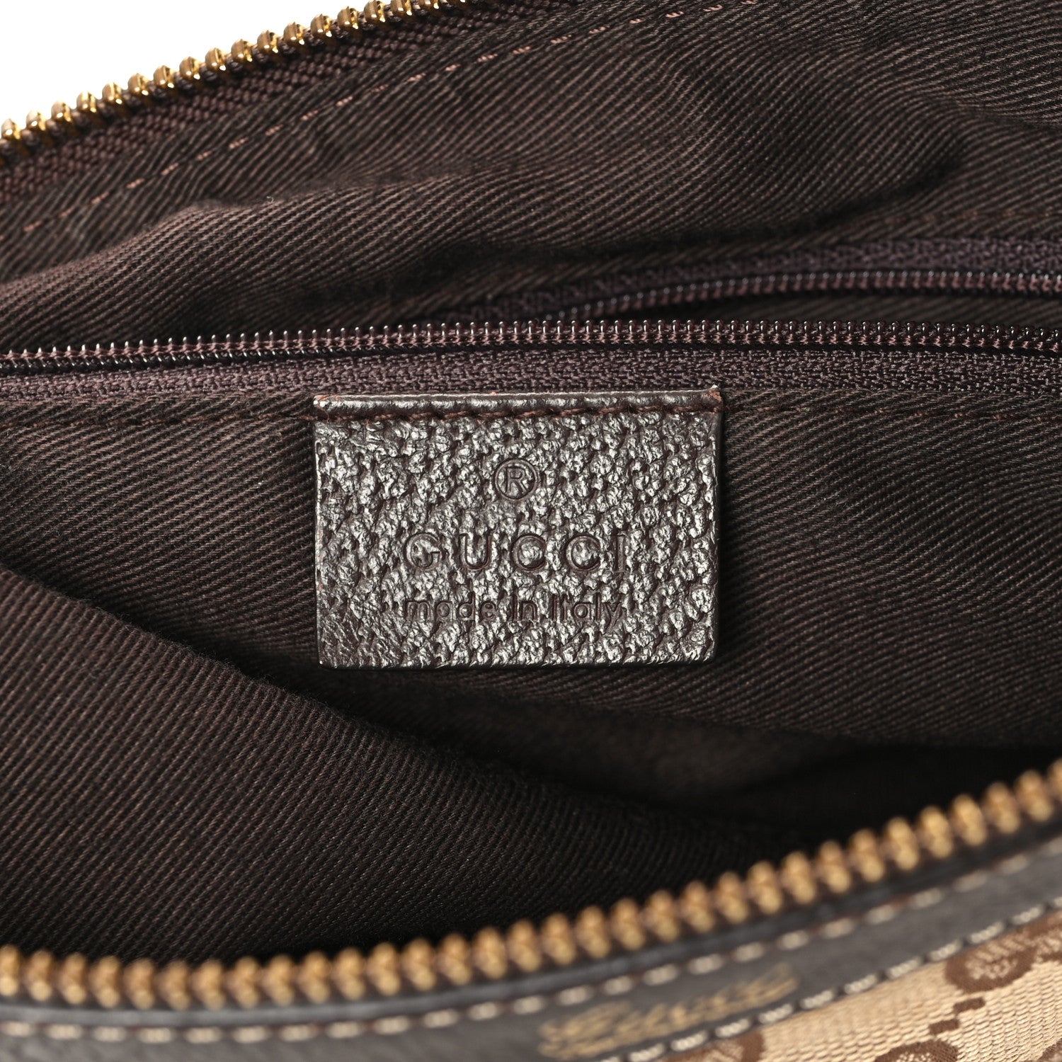 Gucci Monogram Abbey Shoulder Bag Dark Brown 6 of 11